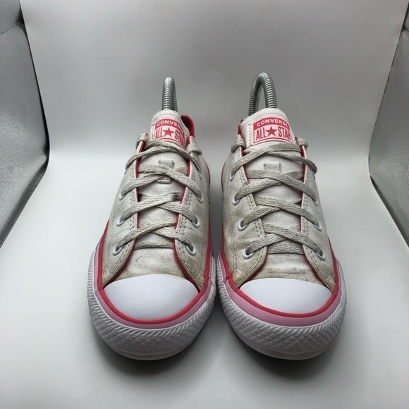 Converse beige womens sneakers size 4Y/ womens 6 - Picture 4 of 9